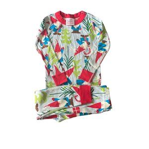 Hanna Andersson Gnomes Organic Holiday Pajama Set Size 90